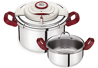 TEFAL Clipso + Precision Düdüklü Tencere Set (6 l + 4.5 l)