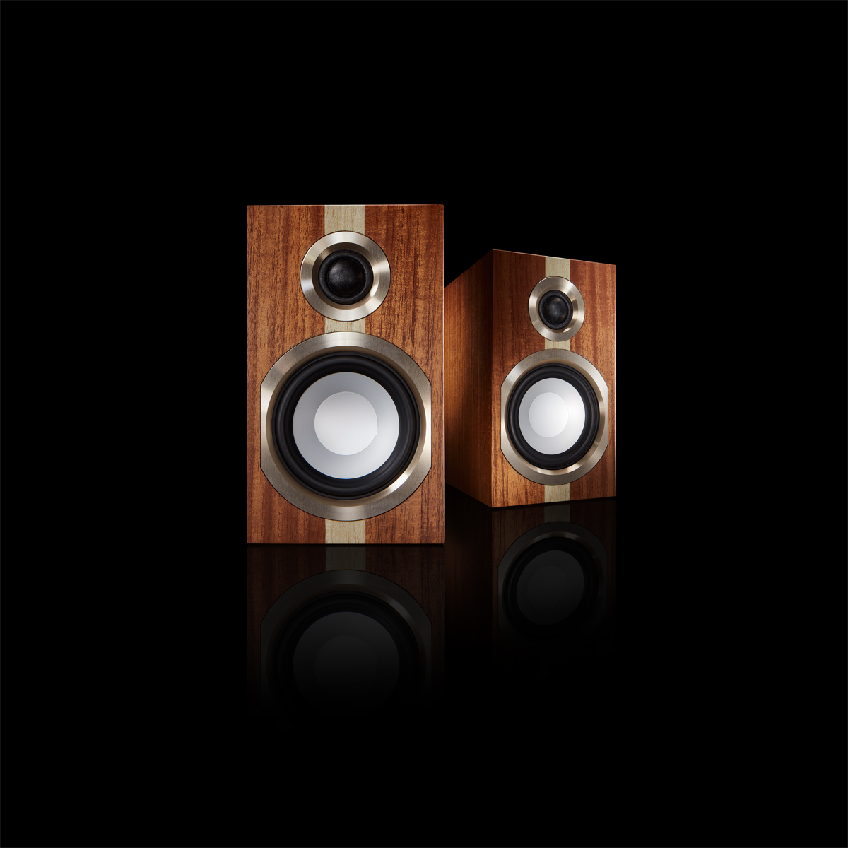 MAGNAT Enceintes HiFi stéréo Humidor 150 W Cedar Wood  (D147138)