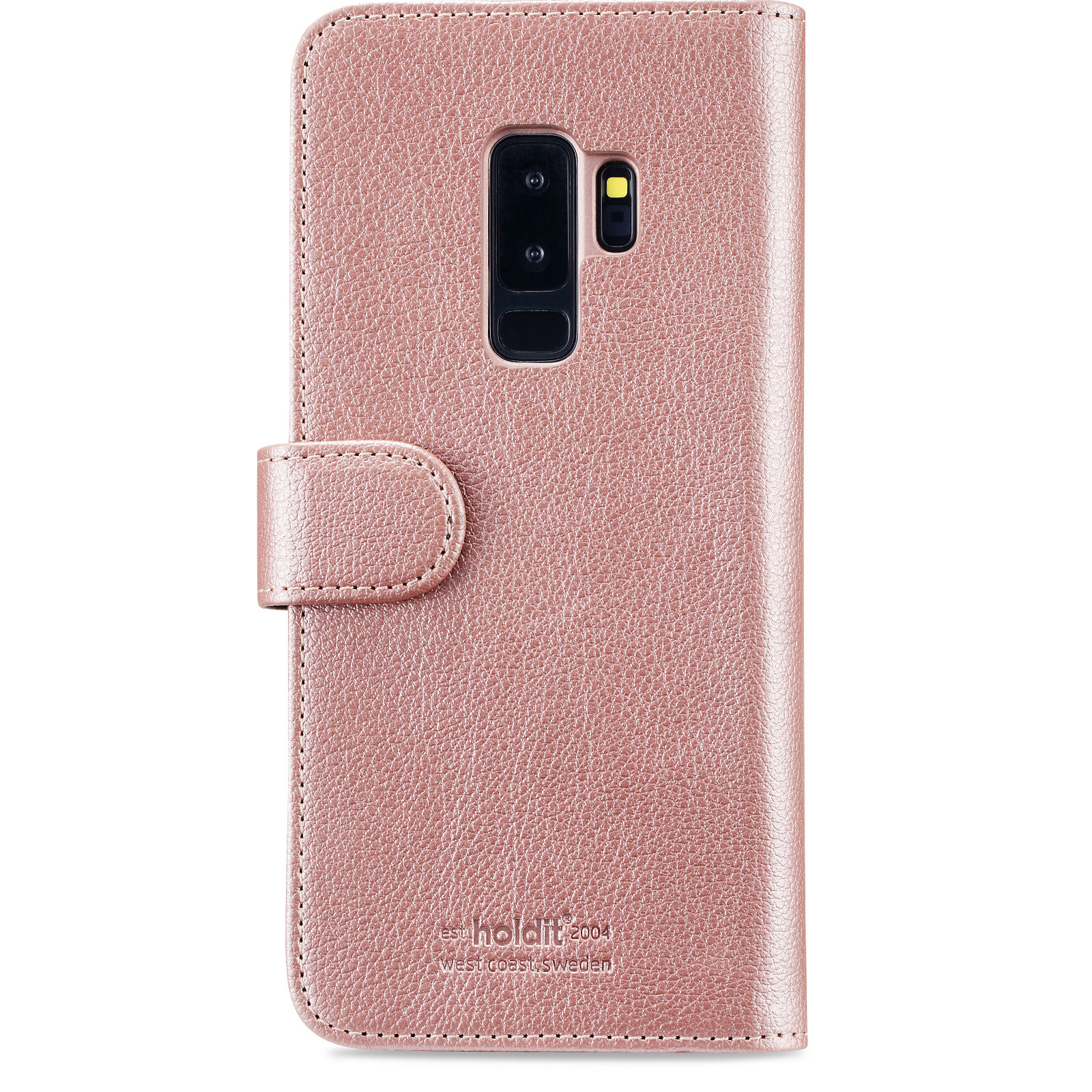 HOLDIT WALLET CASE, Bookcover, Samsung, Galaxy S9+, Rosegold