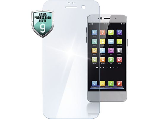HAMA Premium Crystal Glass - Schutzglas (Passend für Modell: Huawei P smart )