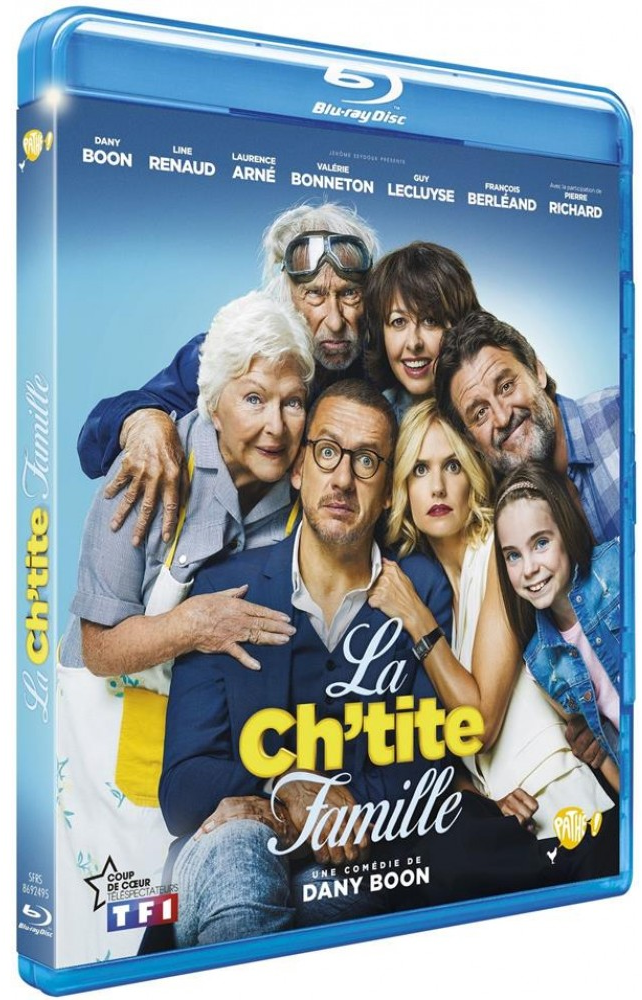 Blu-ray filmhoes met een groep mensen die lachen.