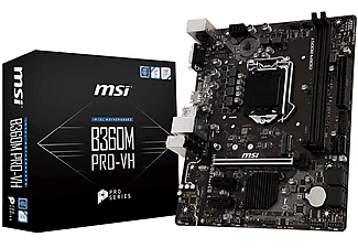 MSI Msı B360M Pro-Vh Soket 1151 Ddr4 2666 Dvı Hdmı Usb3.1 Matx