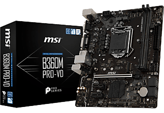 MSI B360M PRO-VD DDR4 2666 DVI VGA SATA 6GB/S USB3.1 mATX Ekran Kartı