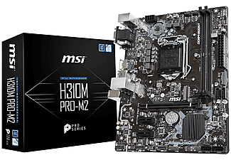 MSI MSI H310M PRO-M2 DDR4 2666 DVI VGA HDMI SATA 6GB/S M2 USB3.1 mATX Anakart