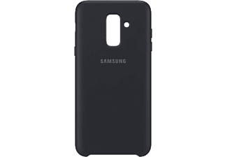 SAMSUNG EF-PA605CBEGWW fekete dual layer cover Samsung Galaxy A6+ -hoz