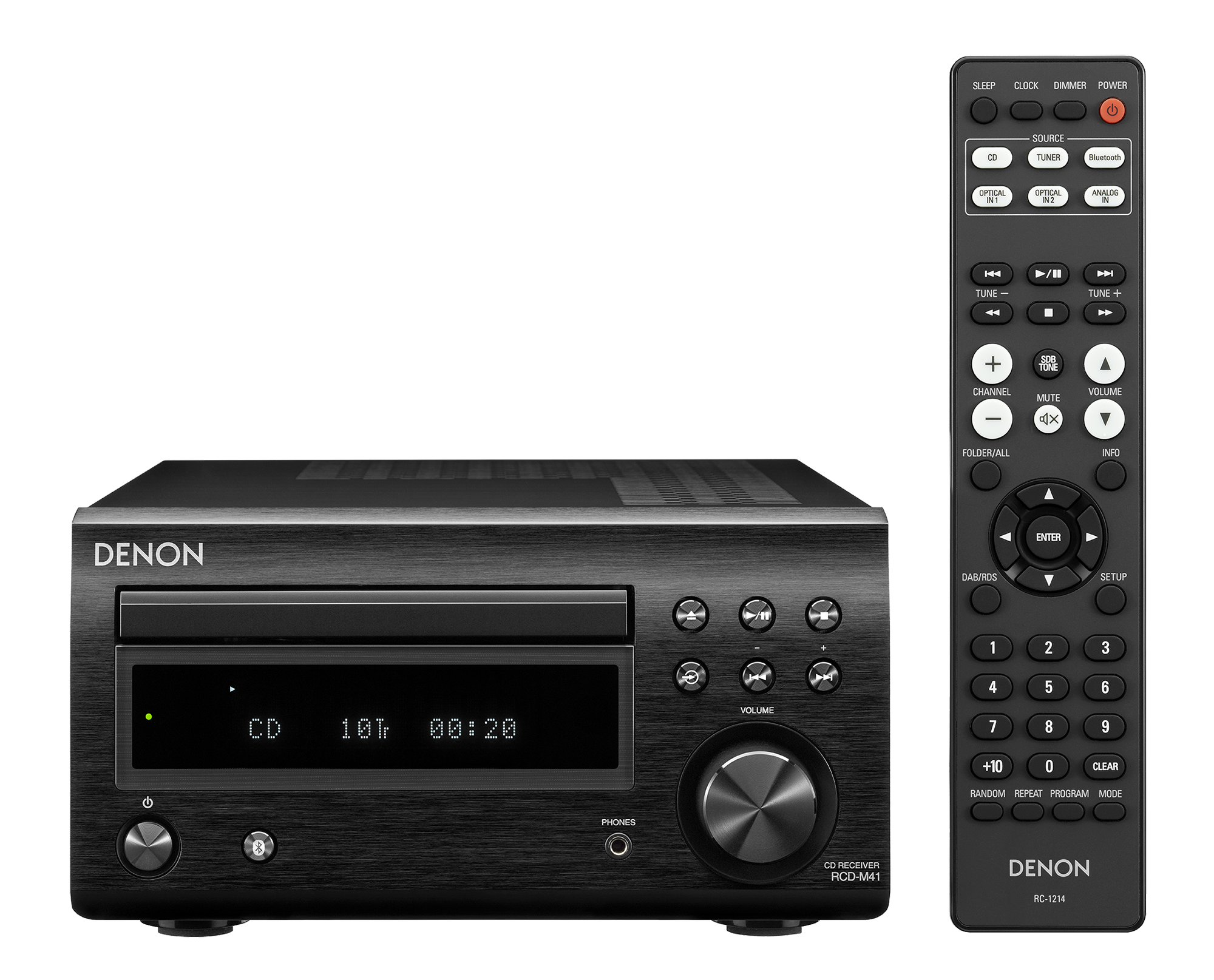 DENON D-M41DAB Black/Black