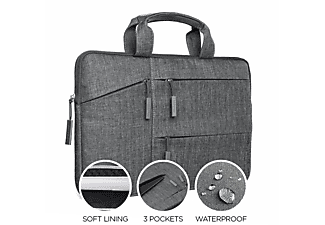 SATECHI SATECHI Custodia - Per notebook da 15 " - Grigio - Borsa per notebook, Universale, 15 "/38.1 cm, Grigio