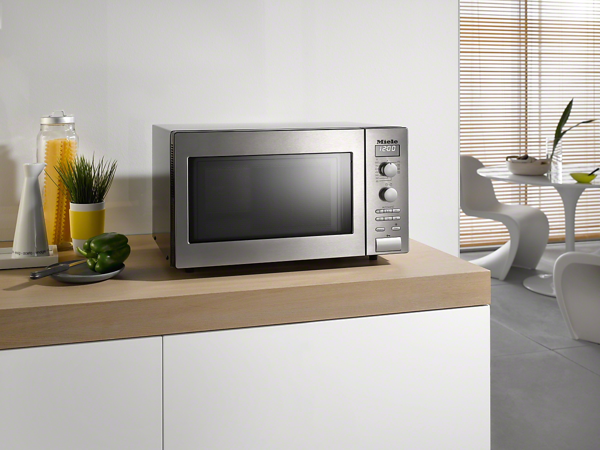 MIELE M 6012 SC, Mikrowelle (900 Watt, Grillfunktion)