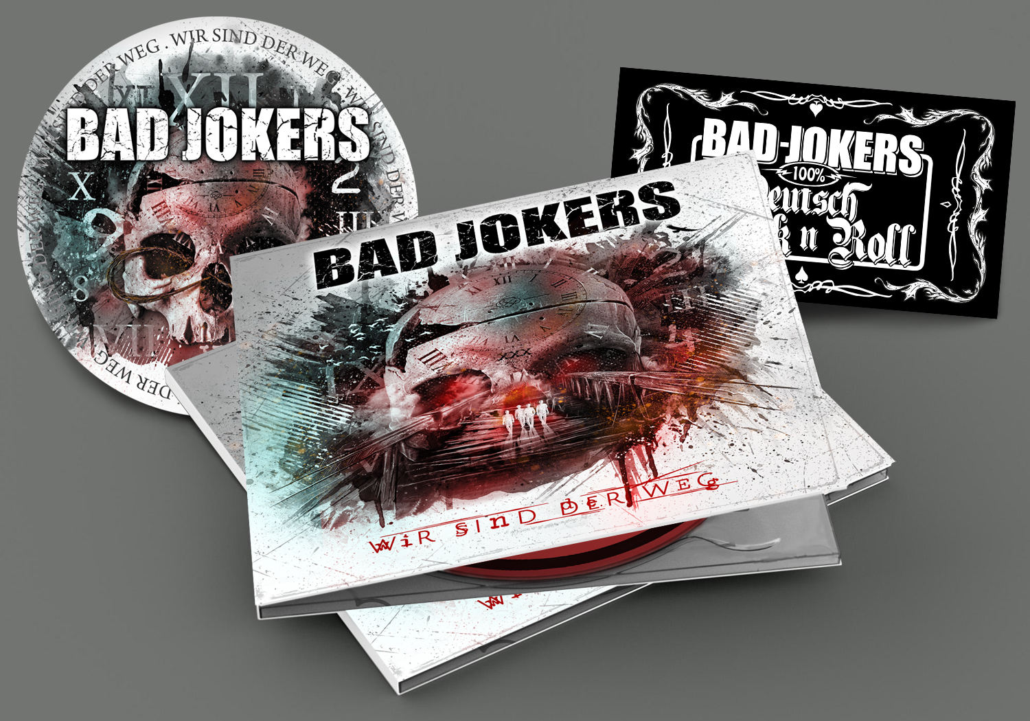 Bad Jokers - Wir sind der Weg (Inkl. Patch + Sticker)  - (CD)