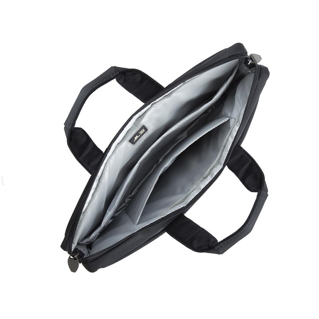 RIVACASE 8630 Notebooktasche Aktentasche für Universal Polyester, Schwarz