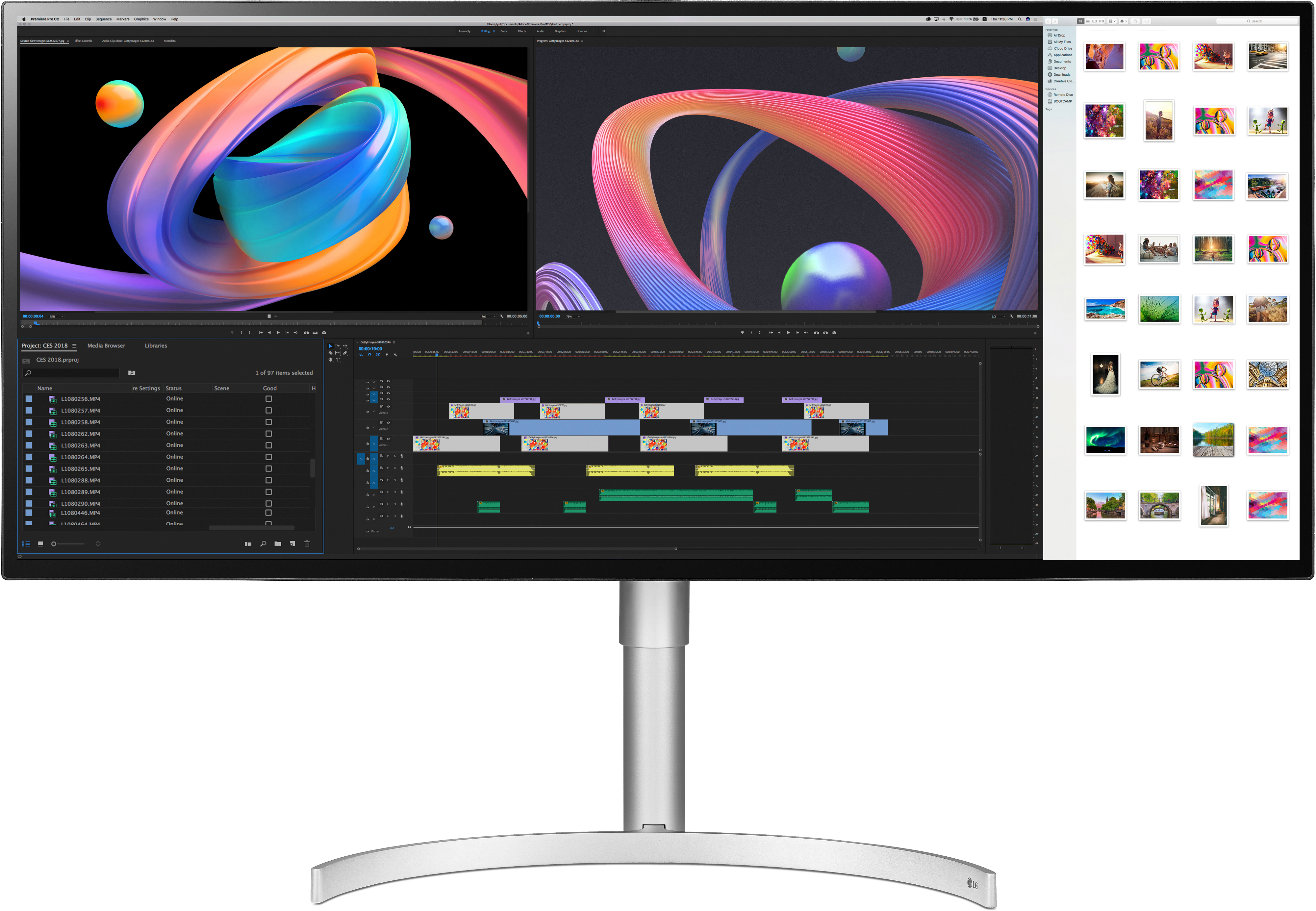 LG 34WK95U  34 Zoll  Monitor  5 ms Reaktionszeit  