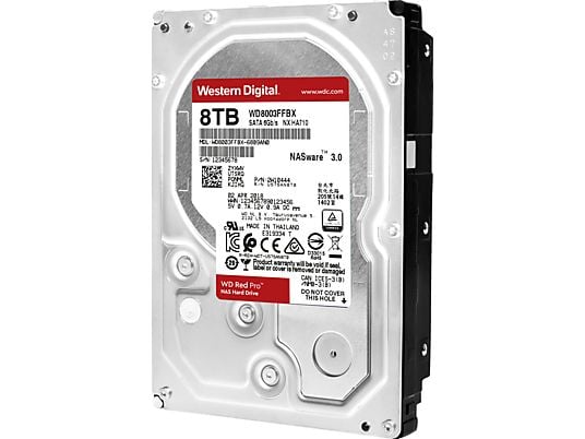 WESTERN DIGITAL WD RED PRO 8TB - Festplatte