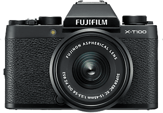 FUJIFILM X-T100+15-45MM/F3.5-5.6 XC OIS PZ - Appareil photo à objectif interchangeable Noir