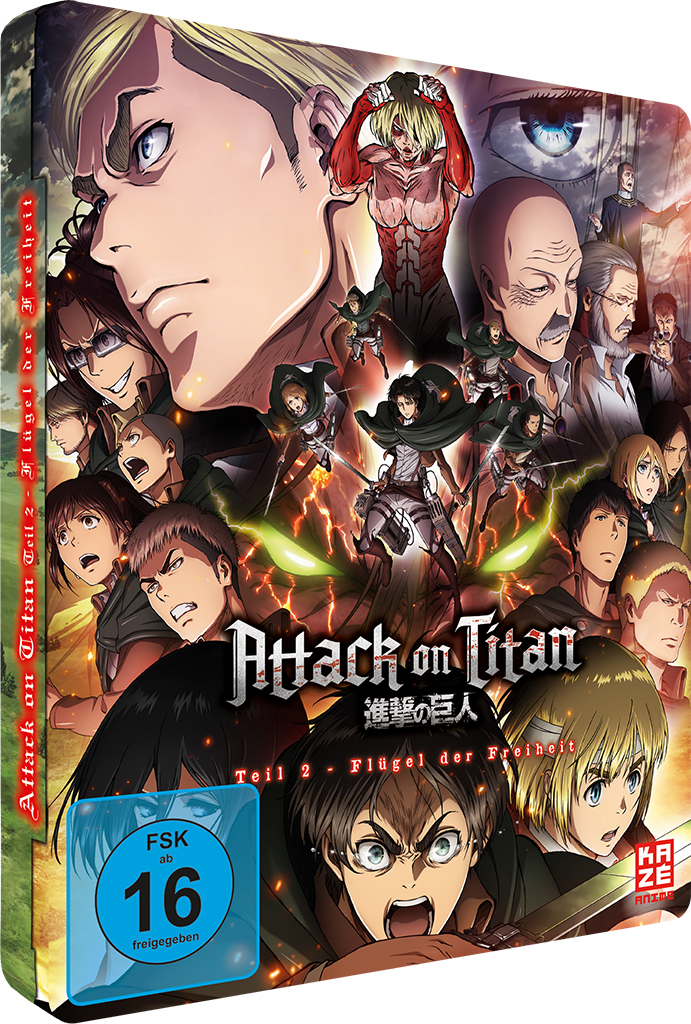 Flügel Attack on Freiheit Movie Titan Anime der 2: Blu-ray Teil -