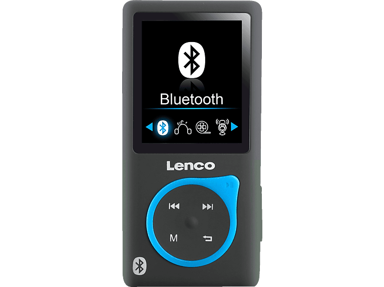 Lenco Xemio 768 MP3/MP4-Player mit Bluetooth, blau; MP3 Player