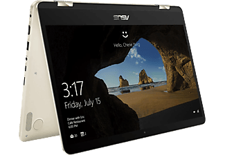 ASUS ZenBook Flip 14 arany 2in1 eszköz UX461UA-E1048T (14" FullHD touch/Core i7/8GB/512GB SSD/Windows 10)