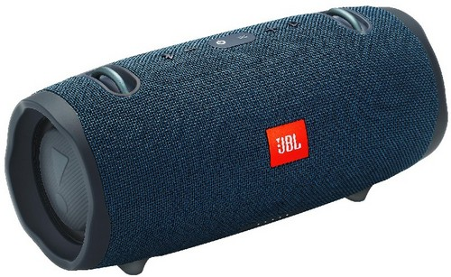 Altavoz inalámbrico - JBL Xtreme 2 Blue, 40 W, Bluetooth, 80 dB, IPX7, Correa, Azul