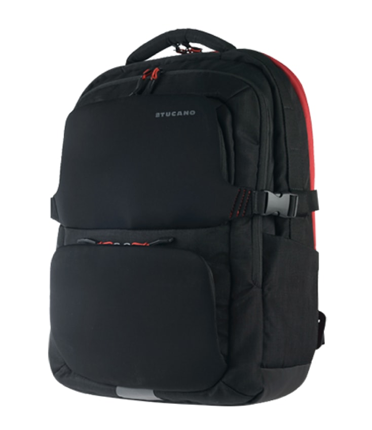 TUCANO SFIDO - Notebooktasche, Universal, 18 "/45.72 cm, Schwarz