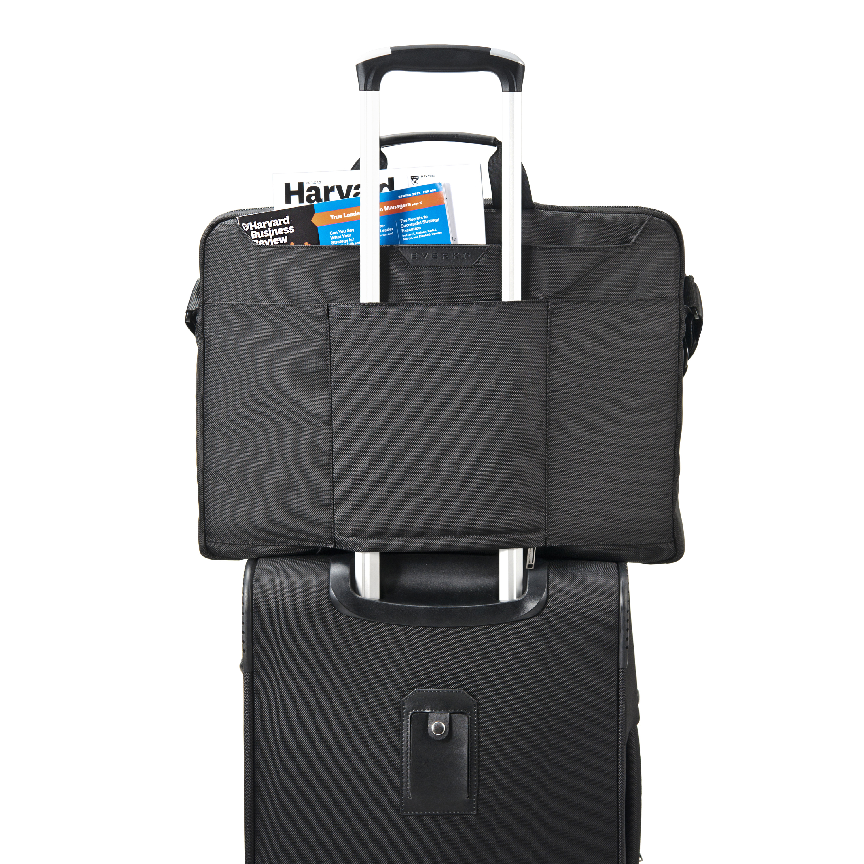 EVERKI Lunar Notebooktasche Umhängetasche für Universal, Schwarz