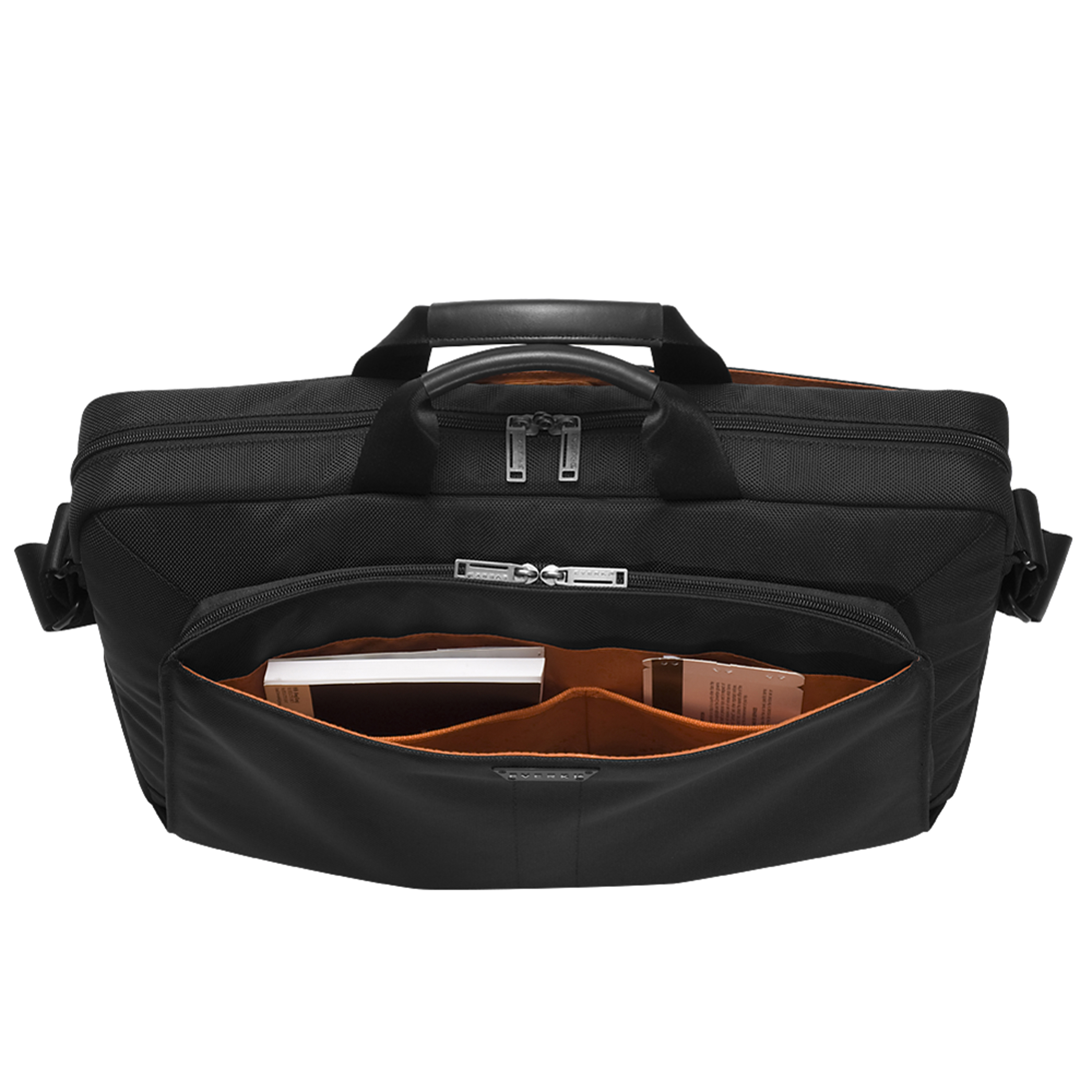 EVERKI Lunar Notebooktasche Umhängetasche für Universal, Schwarz