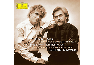 Krystian Zimerman, Simon Rattle - Brahms: Piano Concerto No. 1 (Vinyl LP (nagylemez))