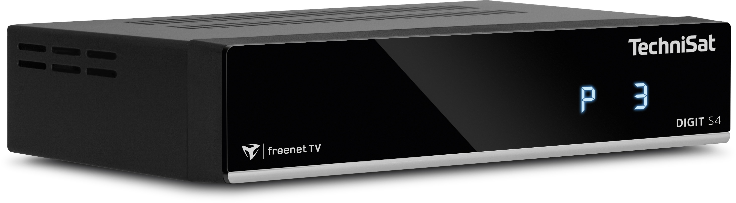 TECHNISAT DIGIT S4 FREENET TV Satelliten Receiver (PVR-Funktion, DVB-S, DVB-S2, Schwarz)