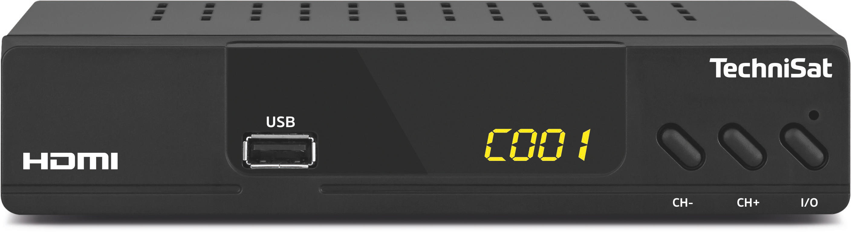 232 TECHNISAT HD-C DVB-C2, Schwarz) Receiver HDTV (DVB-C,