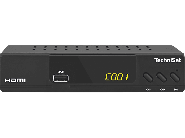 232 TECHNISAT HD-C DVB-C2, Schwarz) Receiver HDTV (DVB-C,