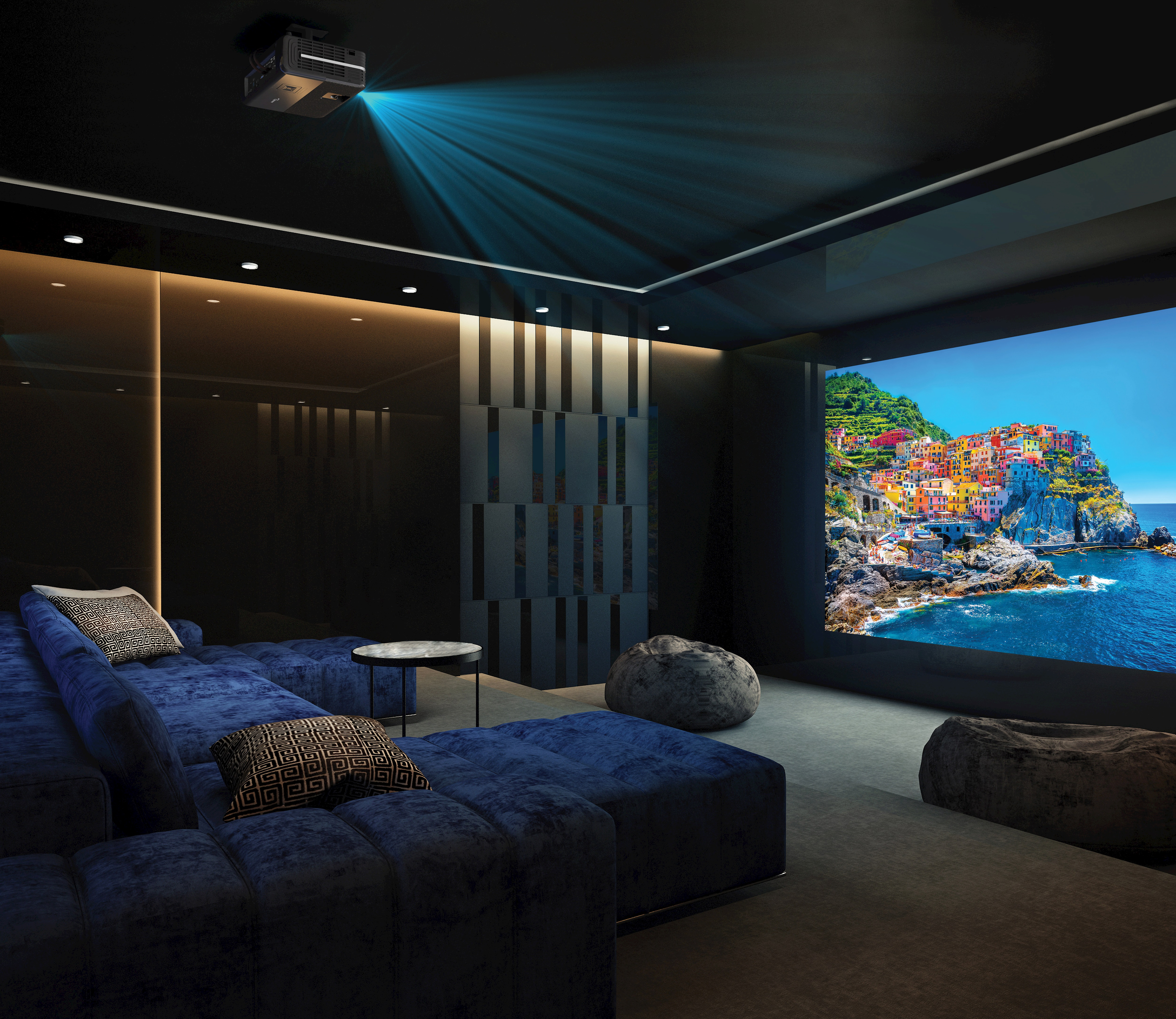 OPTOMA UHD350X DLP Projektor Beamer(UHD 4K, 3D, 2,200 ANSI-Lumen)