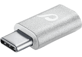 CELLULARLINE Compact Micro-USB su USB Type-C - Adattatore (Bianco)