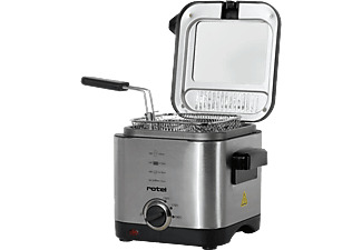 ROTEL Compactfry U1702CH - Fritteuse (Silber)
