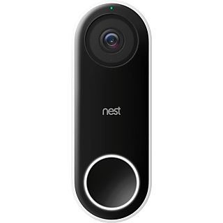 NEST LABS Bedrade Video-deurbel Smart Nest Hello Zwart (8VR1S5-SEU0)