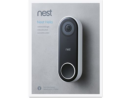 GOOGLE NEST Hello Video Deurbel