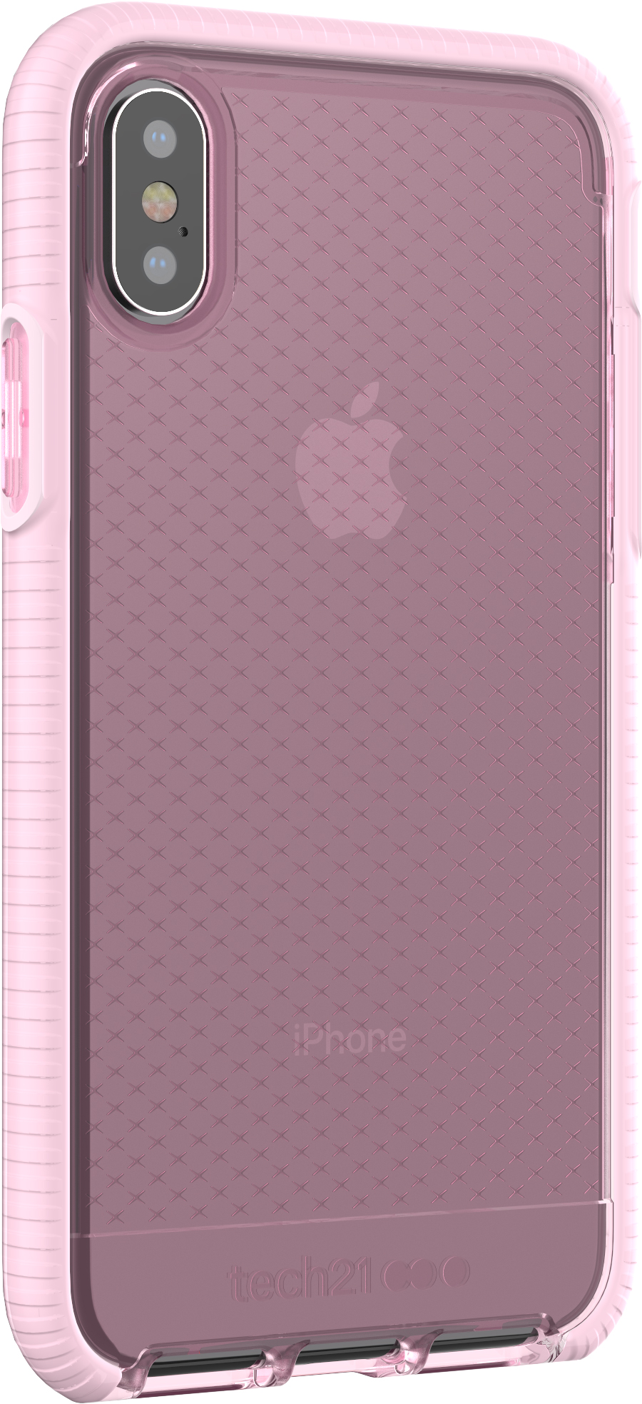 TECH21 Evo Check Backcover voor Apple iPhone X Roze