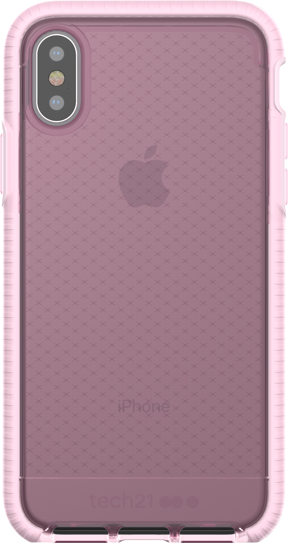 TECH21 Evo Check Backcover voor Apple iPhone X Roze