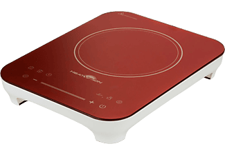 GENIUS Genius HeatVision - Piano cottura a induzione - 2000 W - Rosso - Fornello singolo (Rosso)