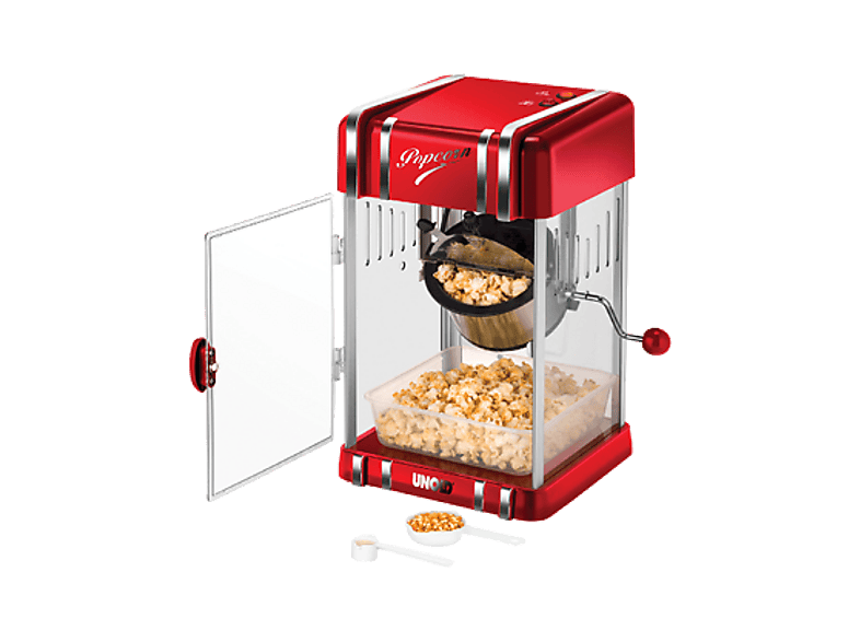 Unold Popcornmaker Retro in Rot