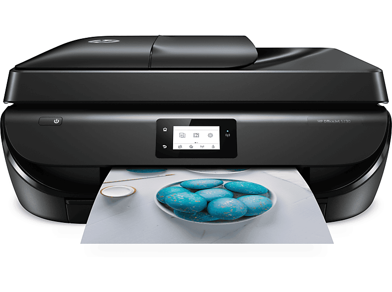 Impresora multifunción - HP OfficeJet 5230, WiFi, Color, Bluetooth, 20 ppm, 1200x1200, 800 MHz