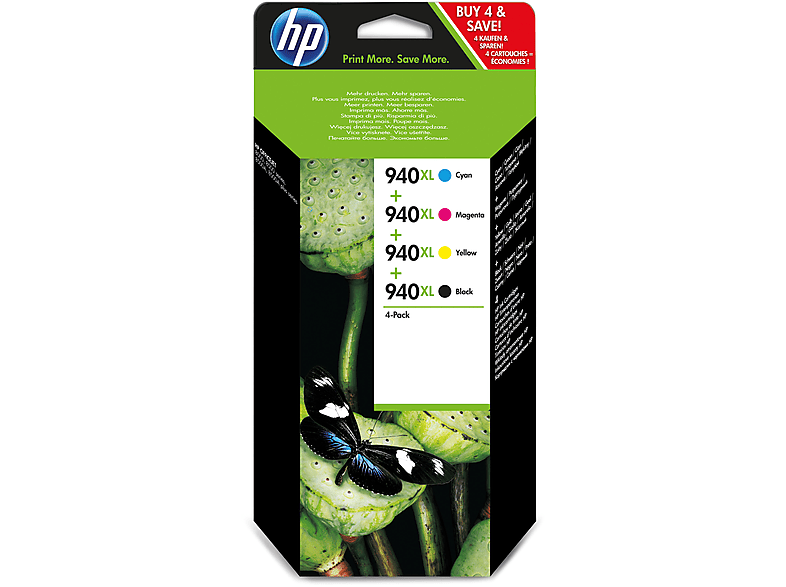 Cartucho de Tinta | HP 940XL Combo 4 Pack