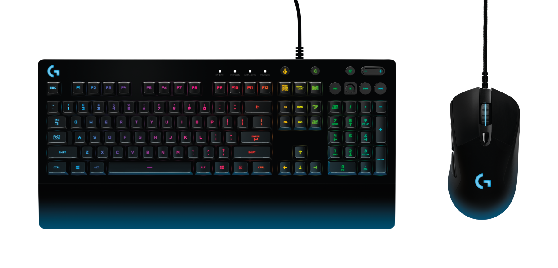 LOGITECH Gamingtoetsenbord G213 Prodigy QWERTZU Zwart (920-008089)
