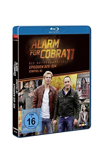 Blu-ray-Box für 'Alarm für Cobra 11'. Ein Mann in Lederjacke ist auf dem Cover.