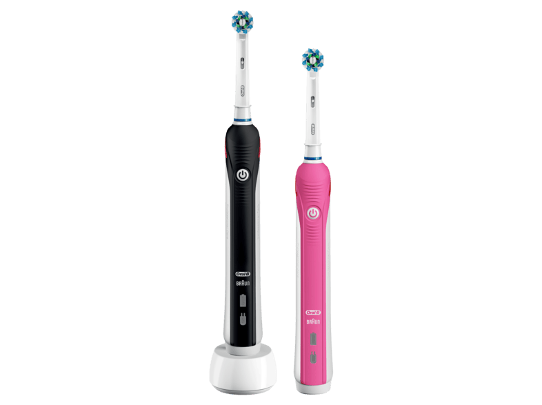 Inspectie Prik menigte ORAL-B Pro 2950 Duo Zwart & Roze Elektrische Tandenborstel kopen? |  MediaMarkt