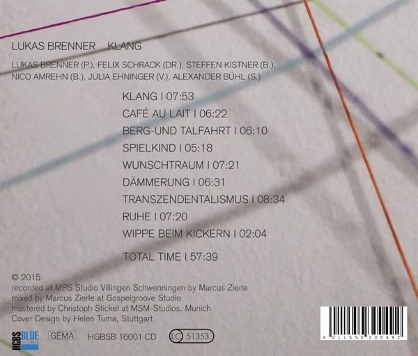 Lukas Brenner - Klang  - (CD)