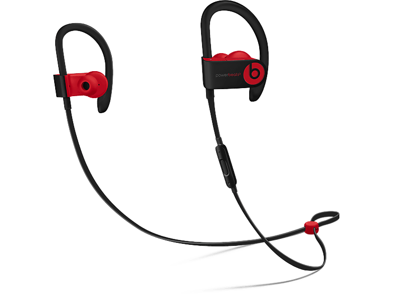 BEATS Draadloze oortjes Powerbeats3 Wireless Decade Collection - Defiant Black-Red (MRQ92ZM/A)