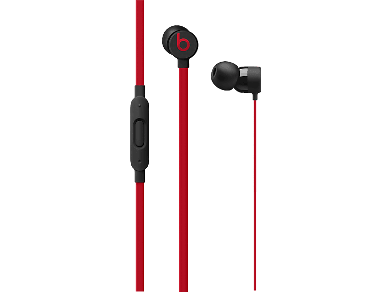 BEATS Oortjes urBeats 3 Lightning Decade Collection Defiant Black-Red (MRXX2ZM/A)
