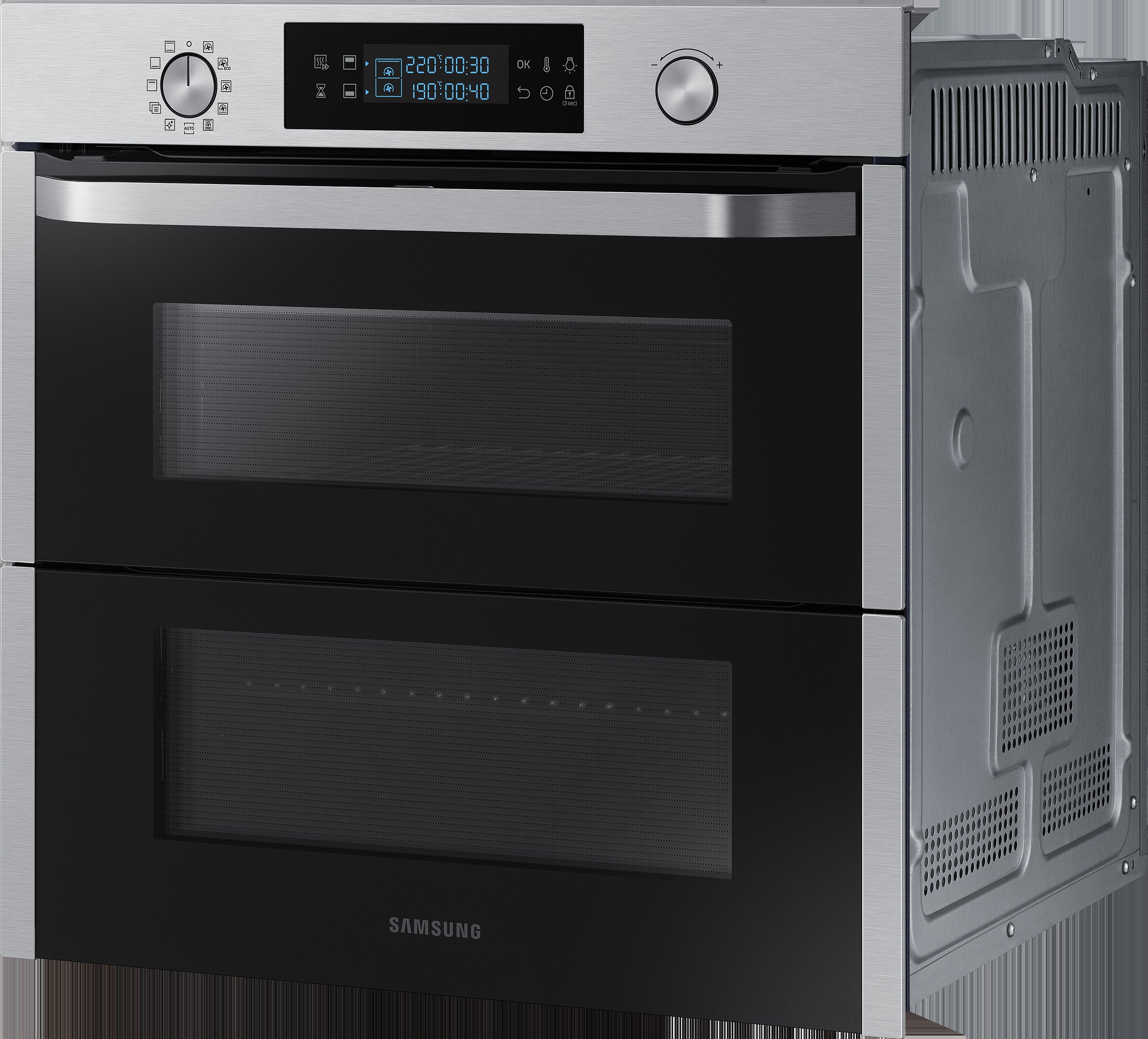 SAMSUNG NV75N5671RS, Backofen (Einbaugerät, 75 l, 595 mm breit)