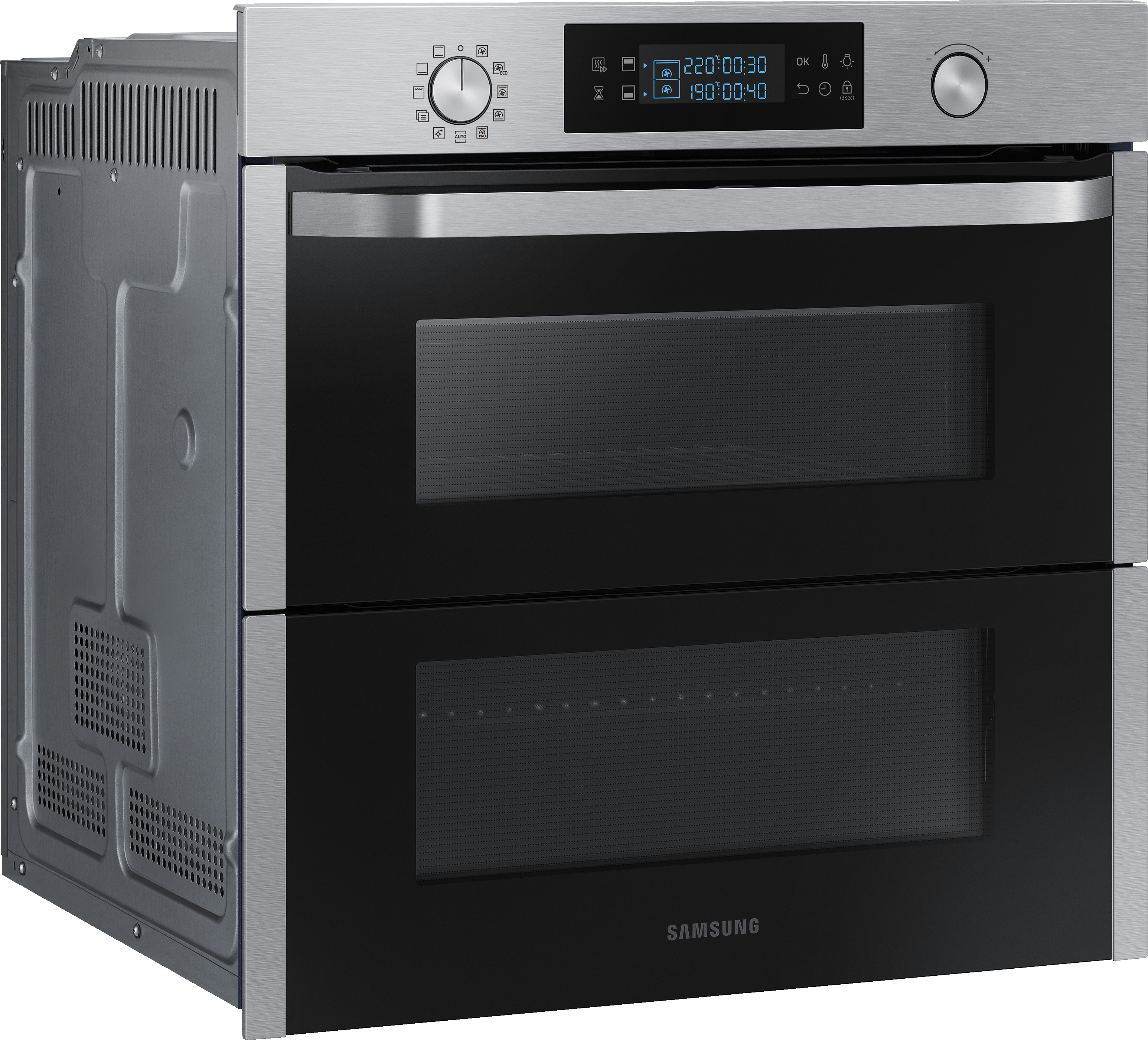 SAMSUNG NV75N5671RS, Backofen (Einbaugerät, 75 l, 595 mm breit)