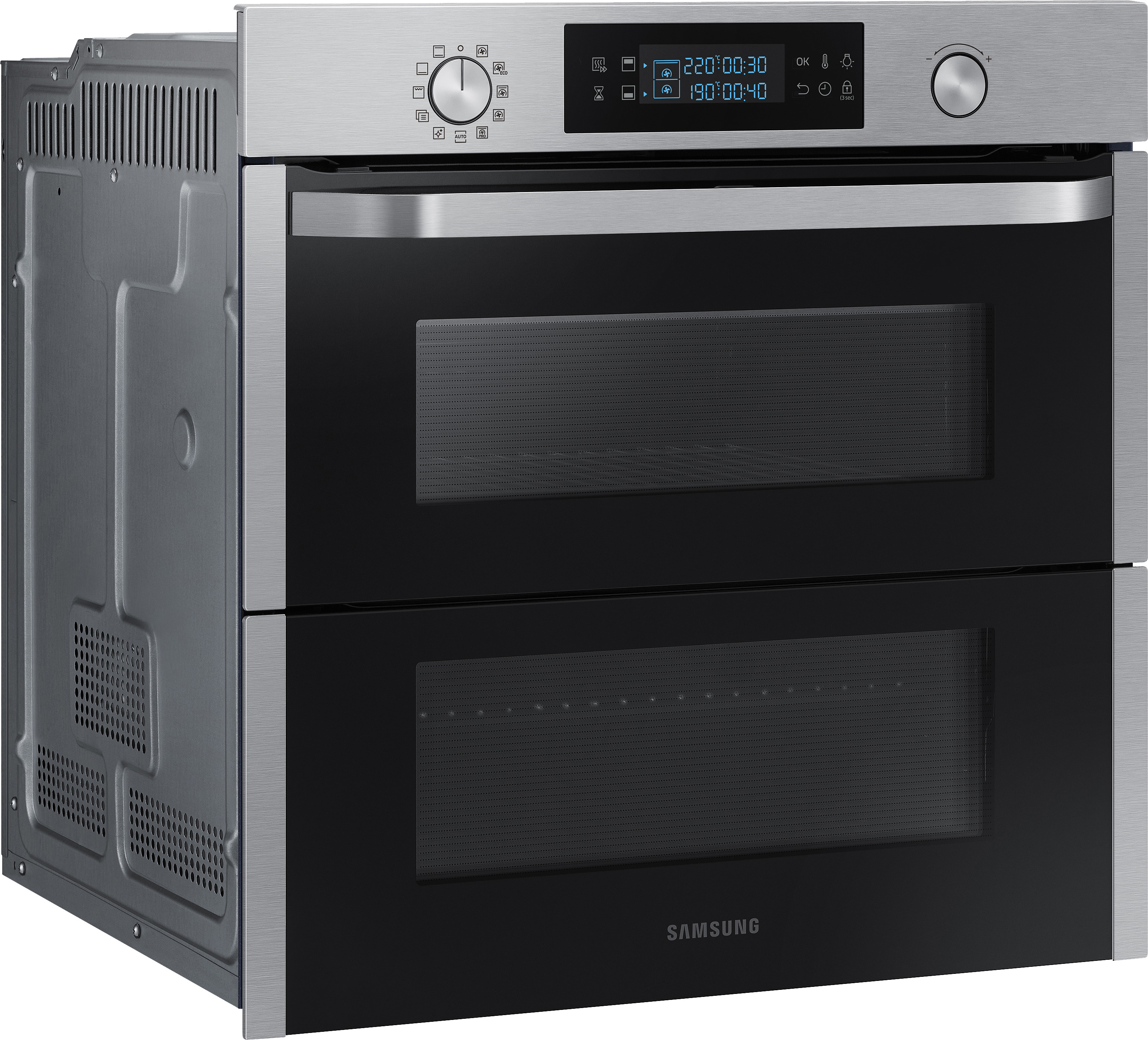 SAMSUNG NV75N5641RS, Backofen (Einbaugerät, 75 l, 595 mm breit)