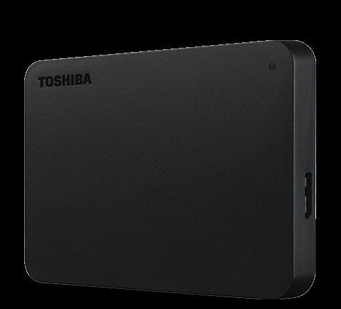 TOSHIBA Canvio Basics Exclusive Festplatte, 2 TB HDD, 2,5 Zoll, extern, Schwarz
