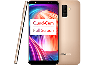 LEAGOO M9 3G 16 GB DualSIM Arany Kártyafüggetlen Okostelefon